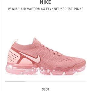 nike air vapor pink